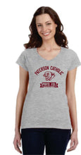 Load image into Gallery viewer, Paterson Catholic, Paterson, NJ COUGARS, GYM SHIRT Reproduction Ladies Version FREE SHIPPING in USA