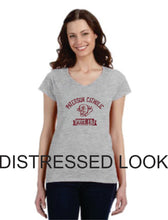 Load image into Gallery viewer, Paterson Catholic, Paterson, NJ COUGARS, GYM SHIRT Reproduction Ladies Version FREE SHIPPING in USA