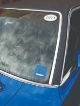 Load image into Gallery viewer, Classic Car Year Stickers - ALL YEARS. Set of 2 Stickers Free Shipping.