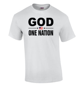 T-Shirt ONE NATION UNDER GOD    ***FREE SHIPPING***
