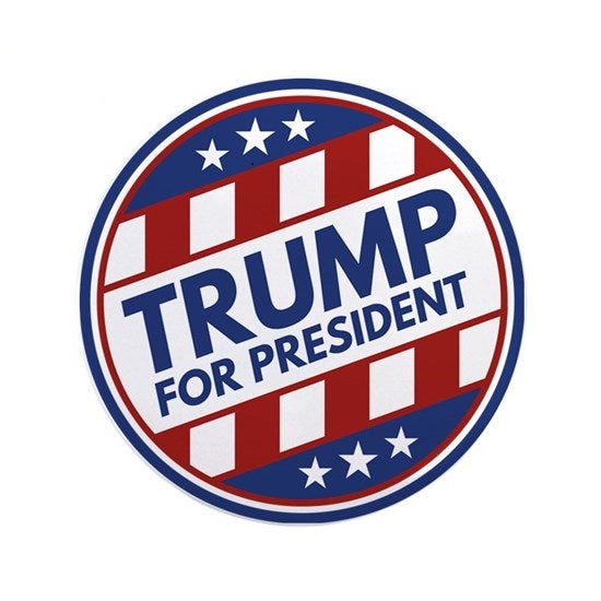 Choice: Magnet or Pin Button:  TRUMP 2020  Design 015     **FREE SHIPPING IN USA*