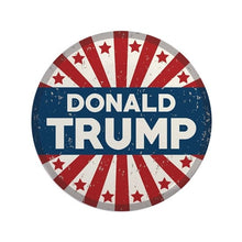 Load image into Gallery viewer, Choice: Magnet or Pin Button:  TRUMP 2020  Design 017    **FREE SHIPPING IN USA*
