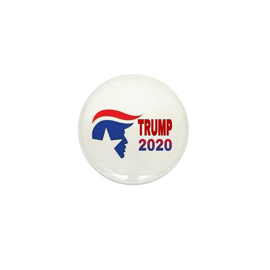 Choice: Magnet or Pin Button:  TRUMP 2020  Design 008     **FREE SHIPPING IN USA*