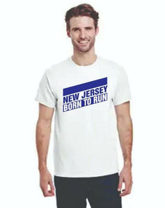 New Jersey BORN TO RUN T-Shirt Springsteen FREE SHIPPING in USA