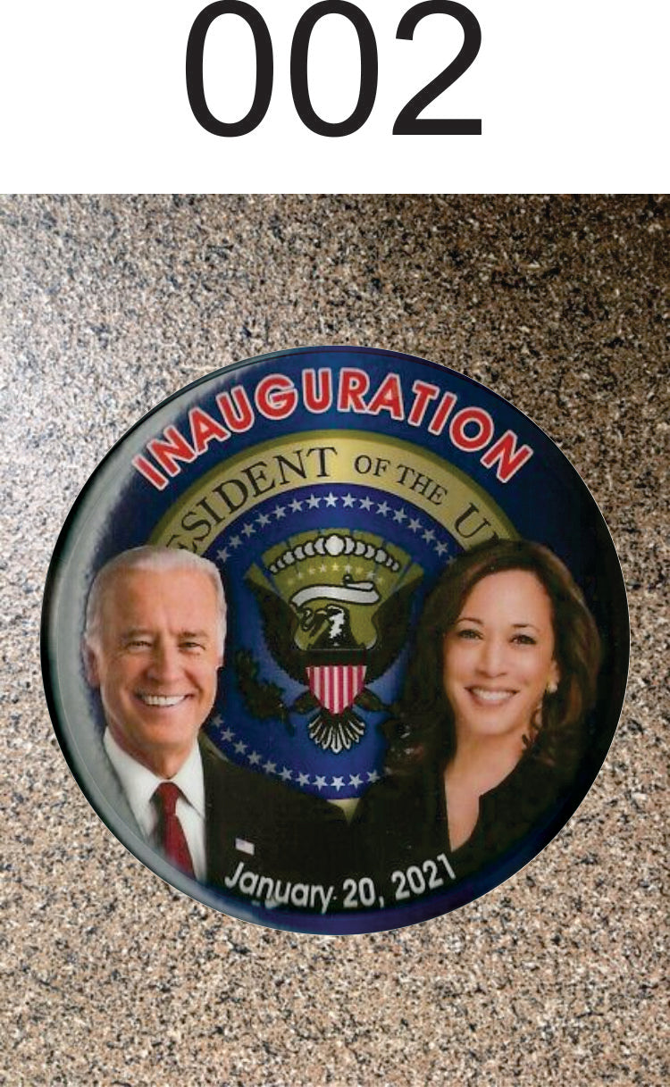 Choice: Magnet or Pin Button: Joe Biden 002     **FREE SHIPPING in USA**
