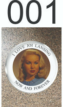Load image into Gallery viewer, Choice: Magnet or Pin Button:   Joi Lansing     **FREE SHIPPING in USA**
