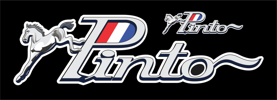 Ford Pinto Stickers (Set of 2)     **FREE SHIPPING**