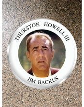 Load image into Gallery viewer, Choice: Magnet or Pin Button:  Gilligan&#39;s Island 003  Mr. Howell     **FREE SHIPPING**
