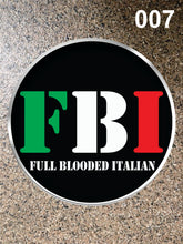 Load image into Gallery viewer, Choice: Magnet or Pin Button:  Italy:  007     **FREE SHIPPING**

