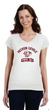 Load image into Gallery viewer, Paterson Catholic, Paterson, NJ COUGARS, GYM SHIRT Reproduction Ladies Version FREE SHIPPING in USA
