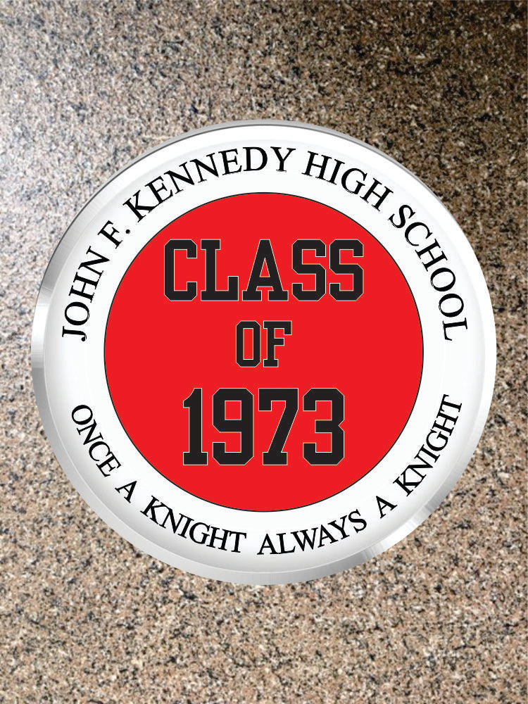 Choice of Magnet or Pin Button: John F. Kennedy HS CLASS of 