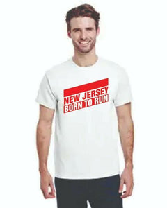 New Jersey BORN TO RUN T-Shirt Springsteen FREE SHIPPING in USA