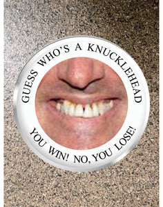 Choice: Magnet or Pin Button:  PHIL MURPHY Design 001    **FREE SHIPPING**