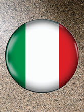 Load image into Gallery viewer, Choice: Magnet or Pin Button:  Italy:  002     **FREE SHIPPING**
