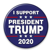Load image into Gallery viewer, Choice: Magnet or Pin Button:  TRUMP 2020  Design 022    **FREE SHIPPING IN USA*
