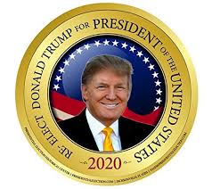 Choice: Magnet or Pin Button:  TRUMP 2020  Design 023    **FREE SHIPPING IN USA*