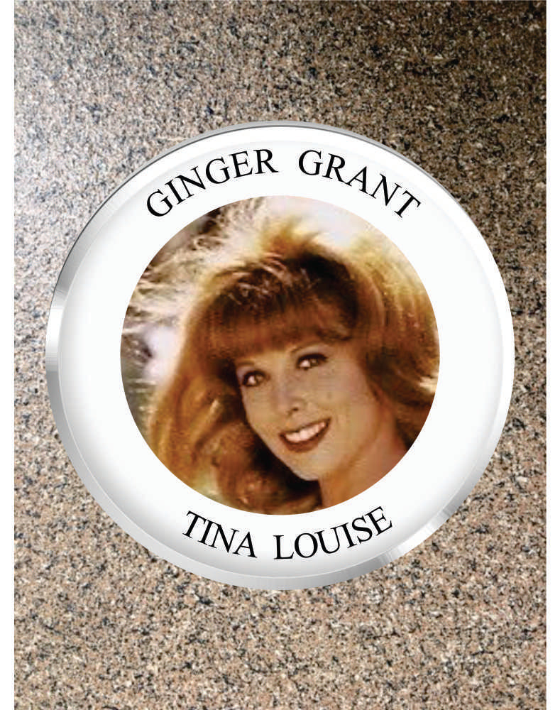 Choice: Magnet or Pin Button:  Gilligan's Island 005  Ginger     **FREE SHIPPING**