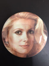 Load image into Gallery viewer, Choice: Magnet or Pin Button:  Catherine Denueve 003    **FREE SHIPPING**
