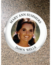 Load image into Gallery viewer, Choice: Magnet or Pin Button:  Gilligan&#39;s Island 007   Mary Ann     **FREE SHIPPING**
