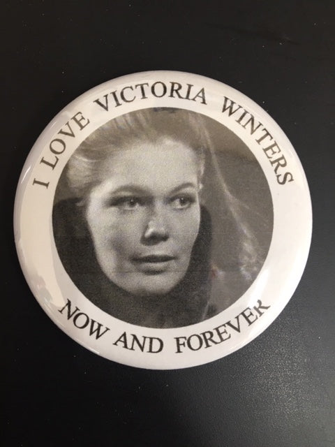 Choice: Magnet or Pin Button:   Victoria Winters - Alexandra Moltke-   001     **FREE SHIPPING**