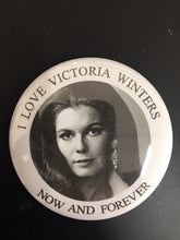 Load image into Gallery viewer, Choice: Magnet or Pin Button:   Victoria Winters - Alexandra Moltke-   003     **FREE SHIPPING**

