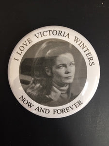 Choice: Magnet or Pin Button:   Victoria Winters - Alexandra Moltke-   004     **FREE SHIPPING**