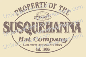 Susquehanna Hat Company T-Shirt Costello Classic Made in Paterson NJ   *****FREE SHIPPING*****